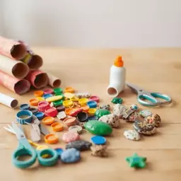 crafting with recycled materials for kids