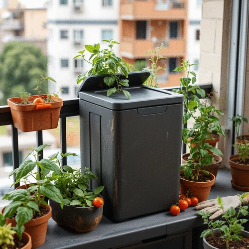 strategies for composting in small spaces